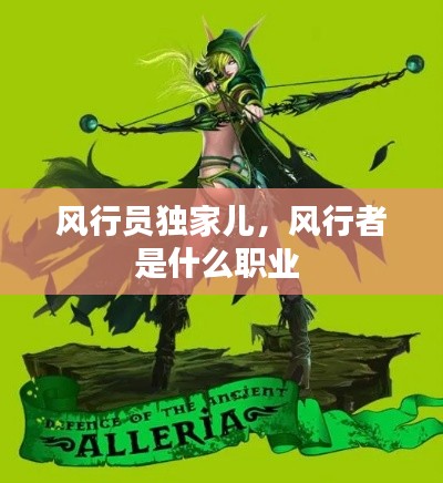 风行员独家儿,风行者是什么职业
